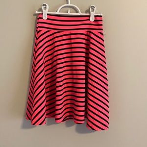 Luluroe Hot Pink Girls skater skirt